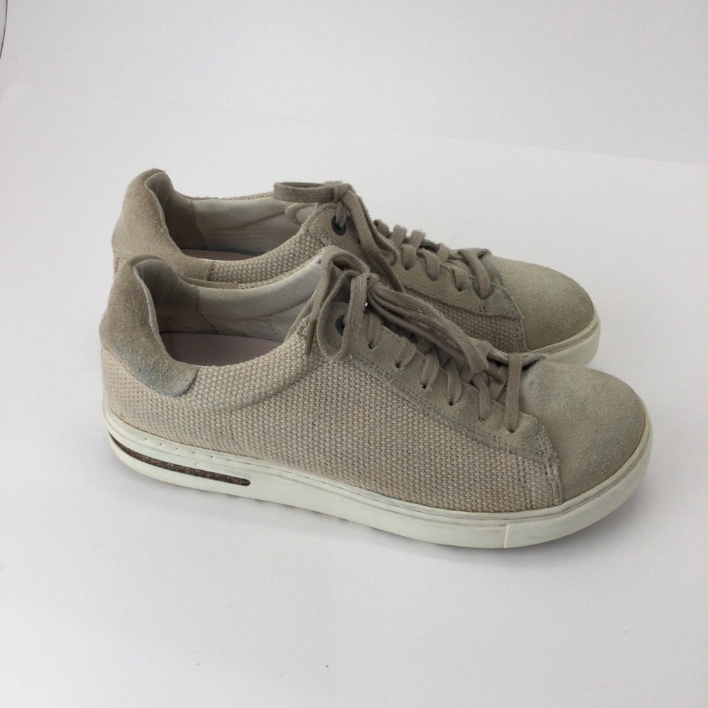 Birkenstock Bend Low Canvas Suede Sneakers womens size 40‎ narrow (9), mens 7